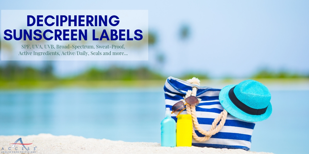 Deciphering Sunscreen Labels 