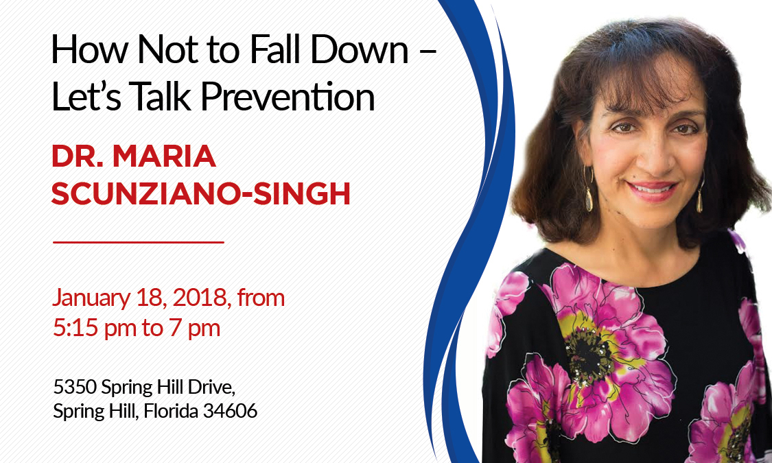 How Not to Fall Down - Let's Talk Prevention