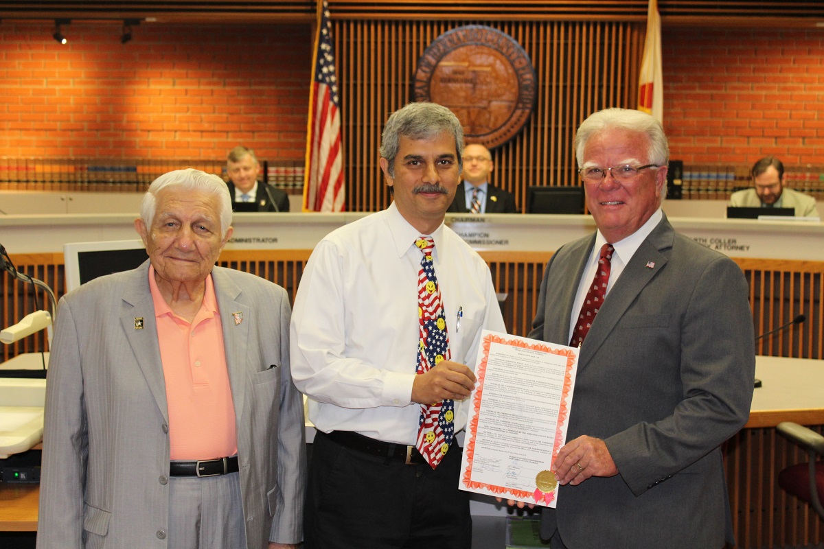 Pariksith Singh Receives Resolution Recognition 