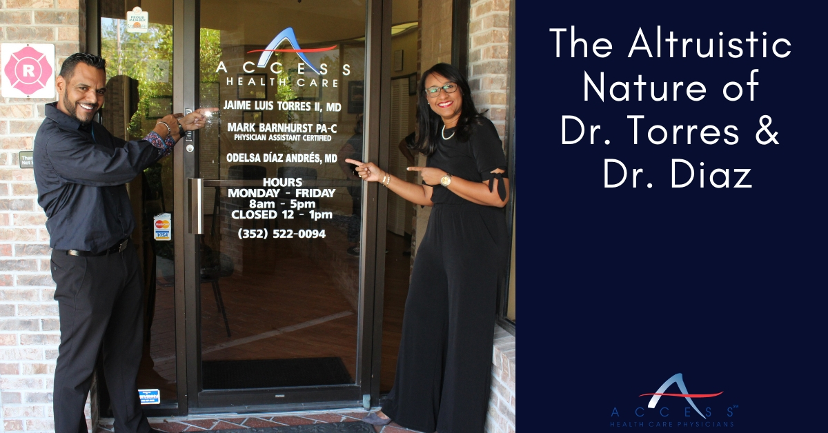 The Altruistic Nature Of Dr Torres And Dr Diaz 